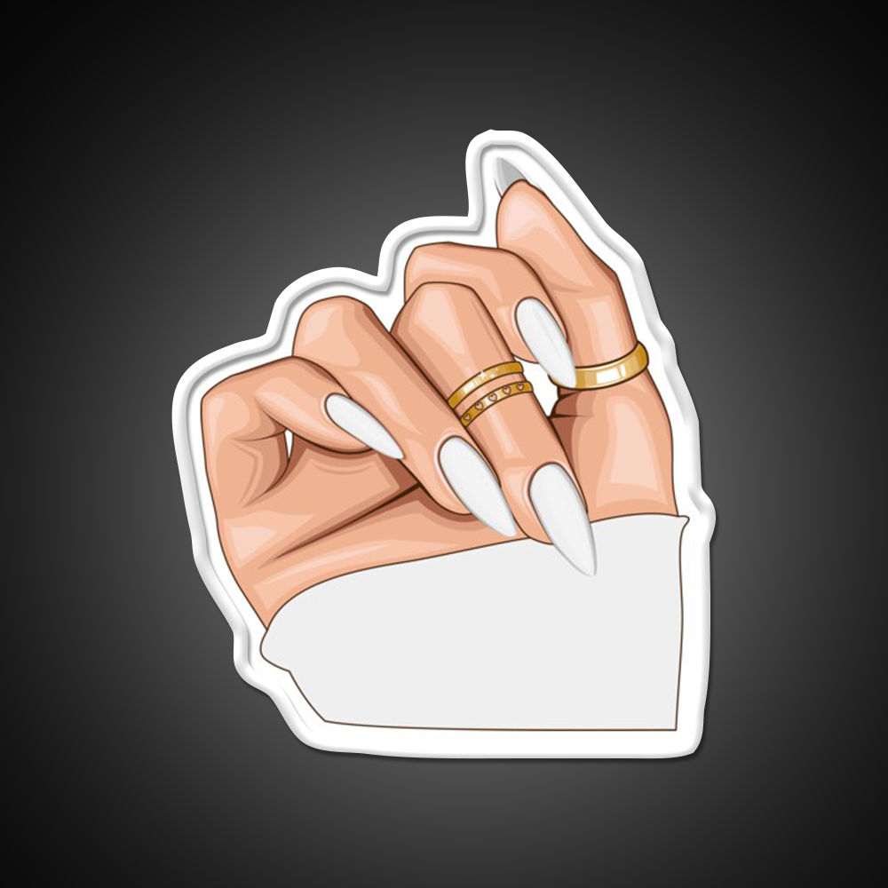 Nail Salon Led Neon Sign Rgb Color