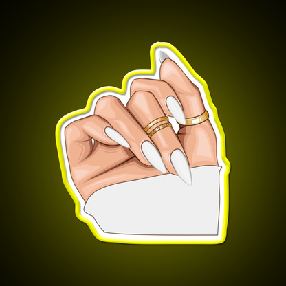 Nail Salon Led Neon Sign Rgb Color