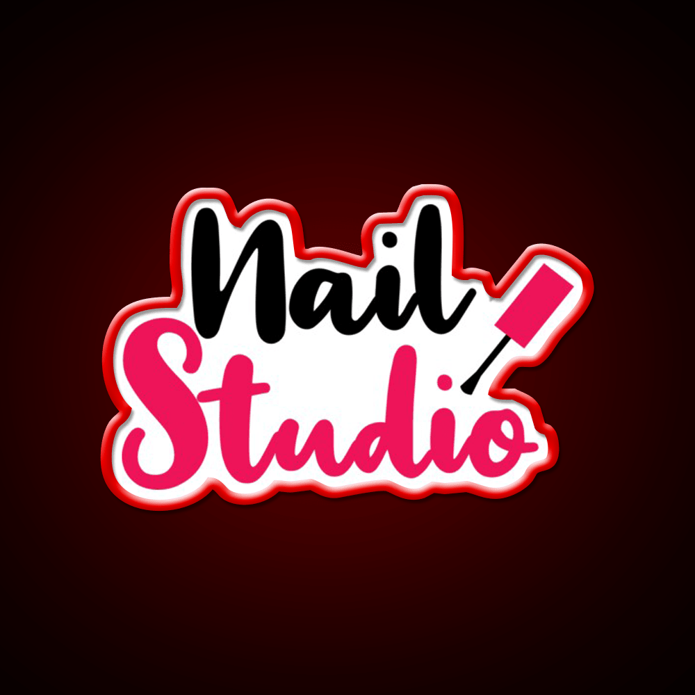Nail Studio Nail Salon Led Neon Sign Rgb Color - Shineneon