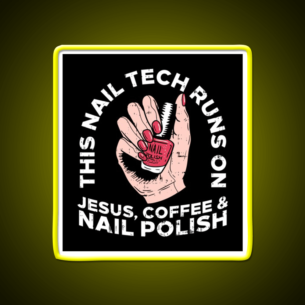 Nail Tech Manicurist Gift Nail Salon Led Neon Sign Rgb Color - Shineneon