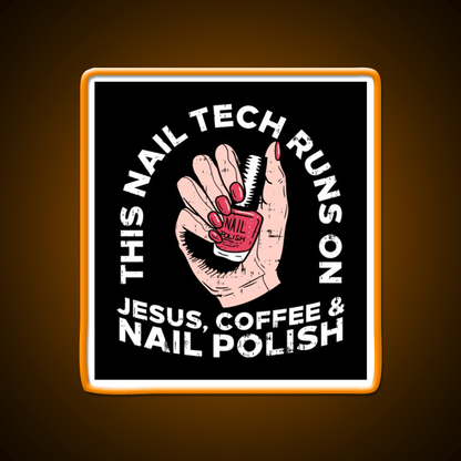 Nail Tech Manicurist Gift Nail Salon Led Neon Sign Rgb Color - Shineneon