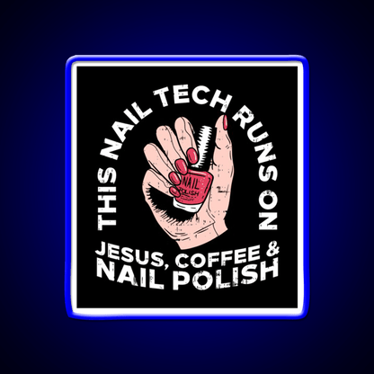 Nail Tech Manicurist Gift Nail Salon Led Neon Sign Rgb Color - Shineneon