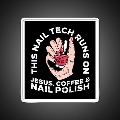 Nail Tech Manicurist Gift Nail Salon Led Neon Sign Rgb Color - Shineneon