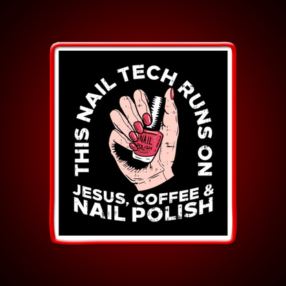 Nail Tech Manicurist Gift Nail Salon Led Neon Sign Rgb Color - Shineneon