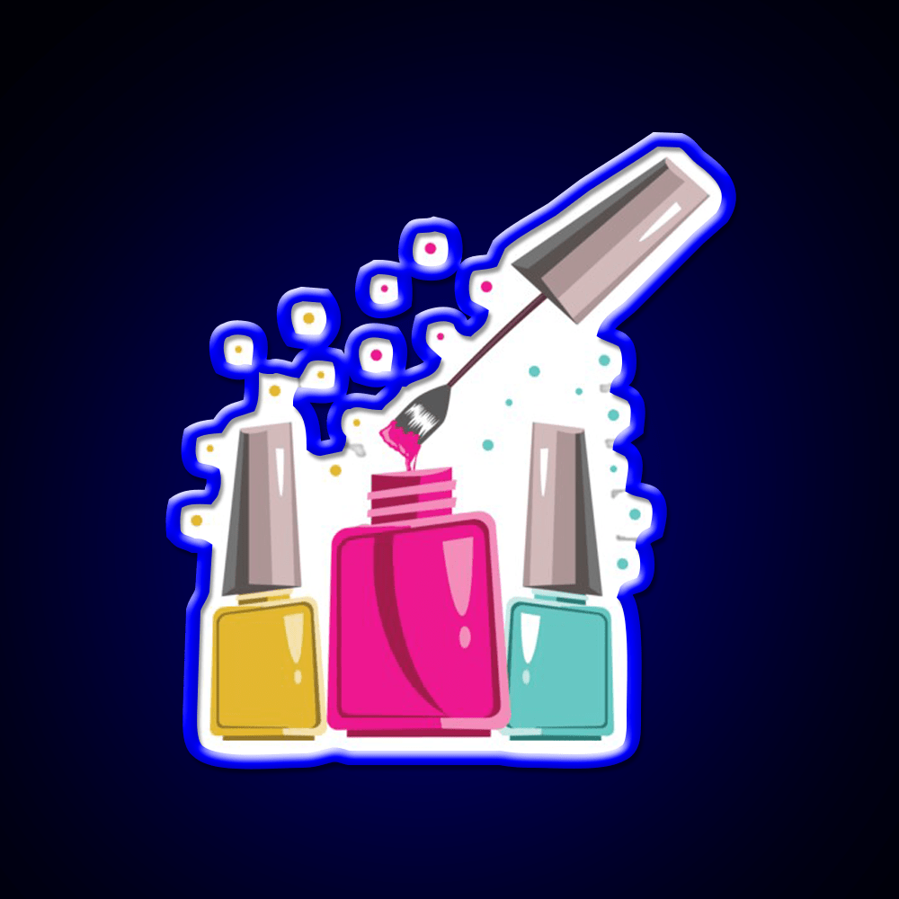 Nail Technician Love Artist Manicurist Gift Nail Salon Led Neon Sign Rgb Color - Shineneon
