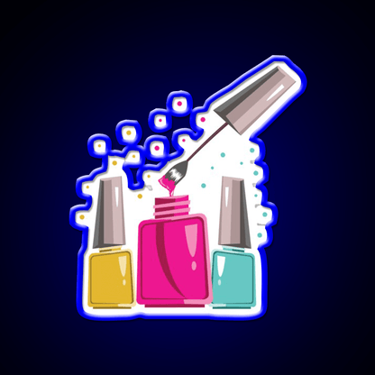 Nail Technician Love Artist Manicurist Gift Nail Salon Led Neon Sign Rgb Color - Shineneon