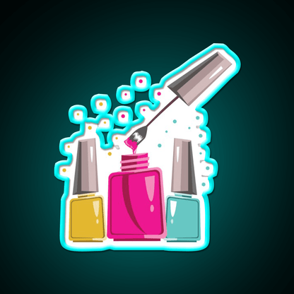 Nail Technician Love Artist Manicurist Gift Nail Salon Led Neon Sign Rgb Color - Shineneon