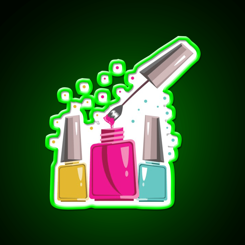 Nail Technician Love Artist Manicurist Gift Nail Salon Led Neon Sign Rgb Color - Shineneon