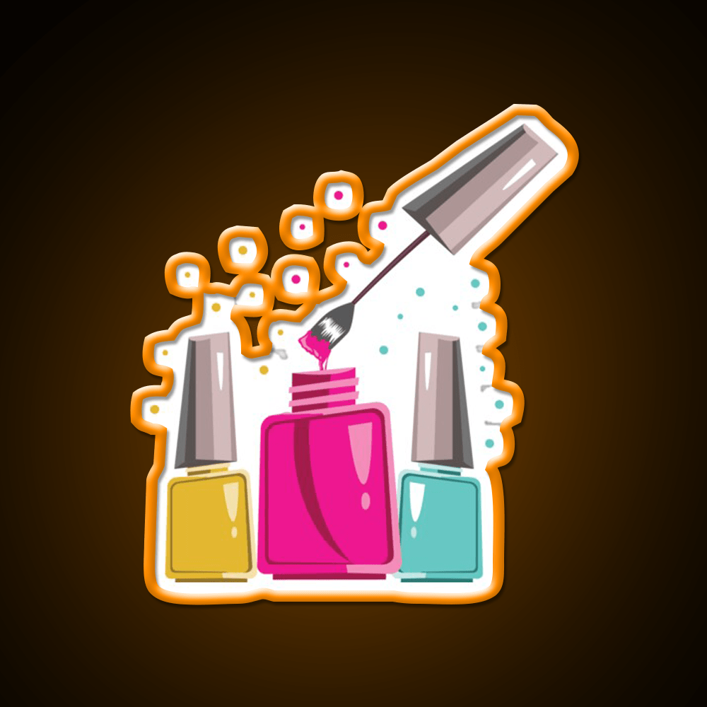 Nail Technician Love Artist Manicurist Gift Nail Salon Led Neon Sign Rgb Color - Shineneon