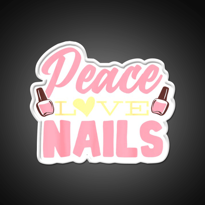 Nail Technician Nail Art Manicure Nail Salon Led Neon Sign Rgb Color - Shineneon