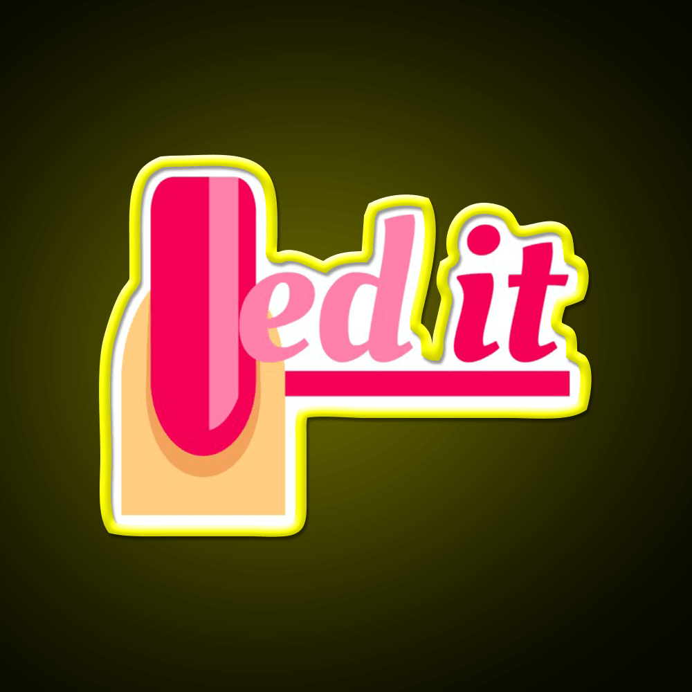 Nailed It Funny Motivational Nail Salon Led Neon Sign Rgb Color - Shineneon