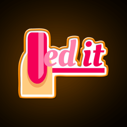 Nailed It Funny Motivational Nail Salon Led Neon Sign Rgb Color - Shineneon