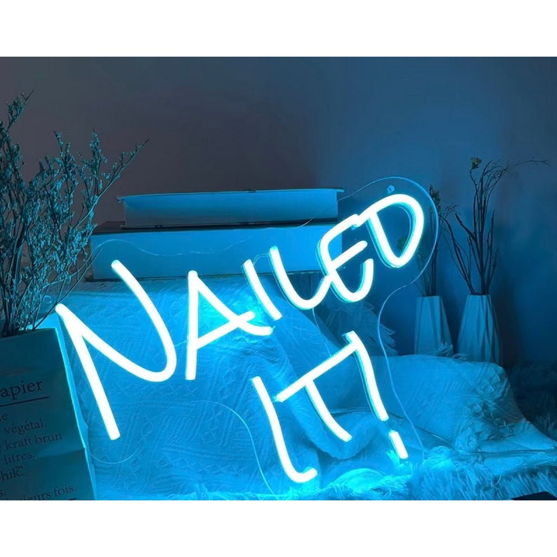 Nailed It Led Sign Business Neon Sign - Shineneon