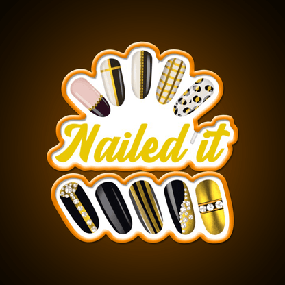 Nailed It Nail Art Nail Salon Led Neon Sign Rgb Color - Shineneon
