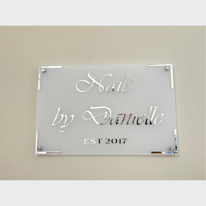 Nails By Danielle Acrylic Business Logo Sign - Shineneon