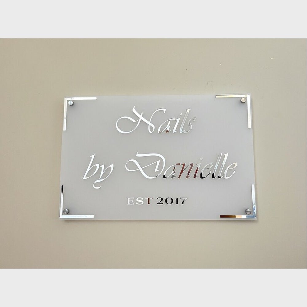 Nails By Danielle Acrylic Business Logo Sign - Shineneon