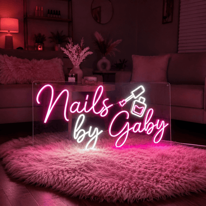 Nails By Gaby LED Neon Sign - Shineneon