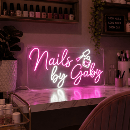 Nails By Gaby LED Neon Sign - Shineneon