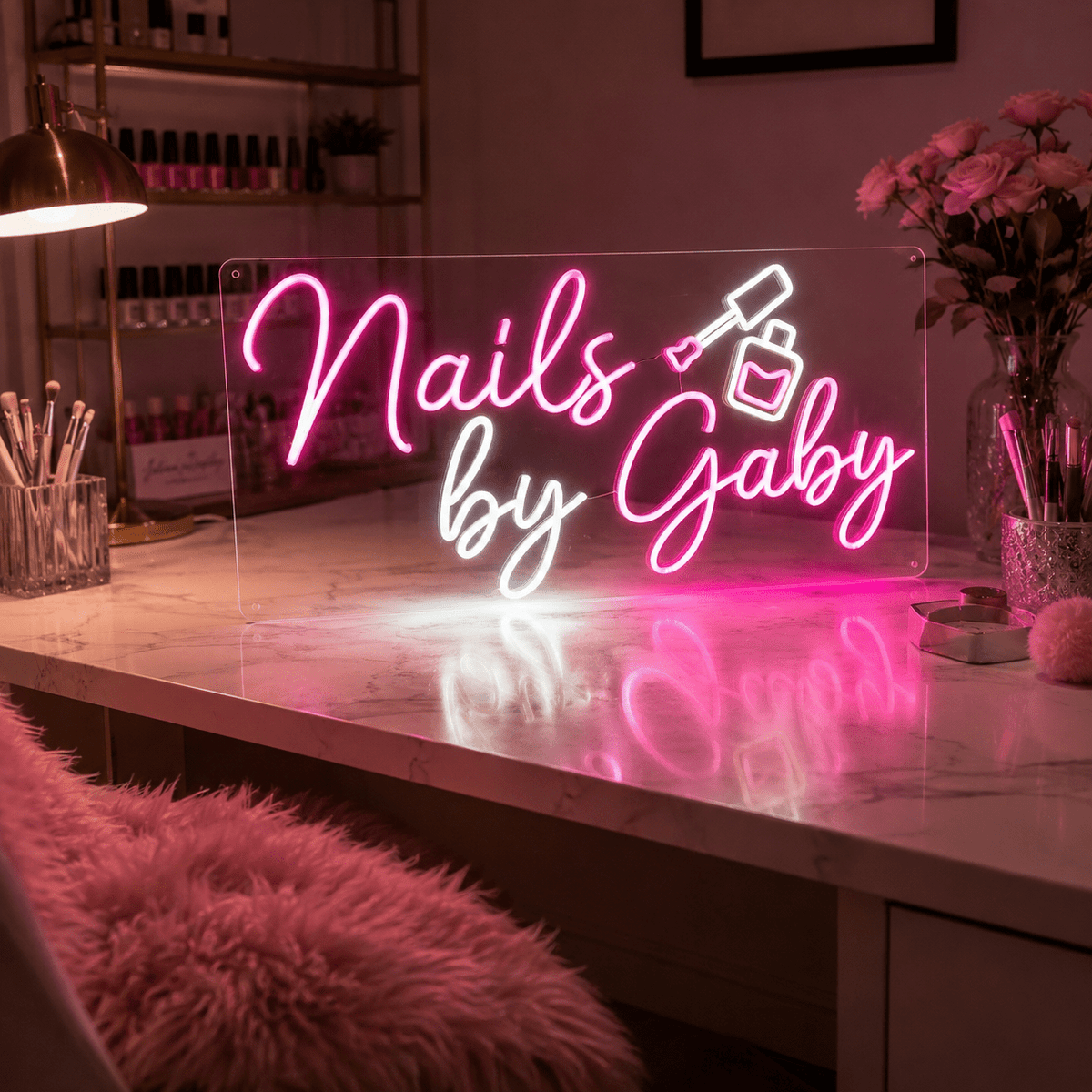 Nails By Gaby LED Neon Sign - Shineneon