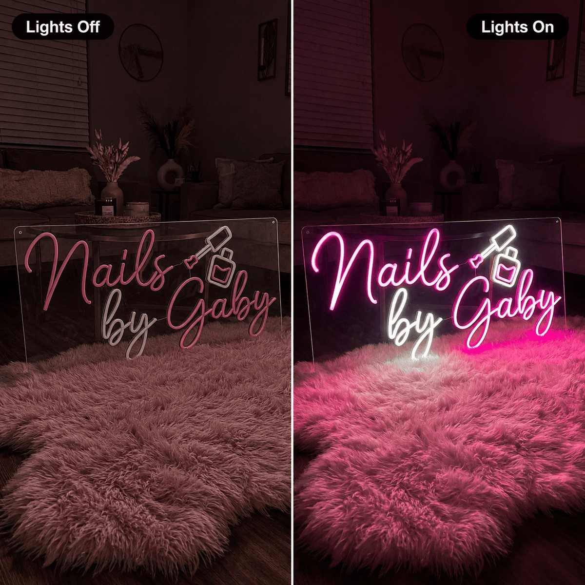 Nails By Gaby LED Neon Sign - Shineneon