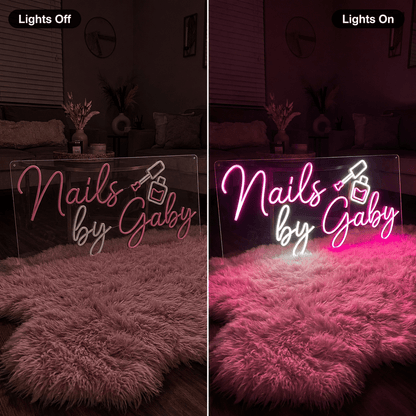 Nails By Gaby LED Neon Sign - Shineneon