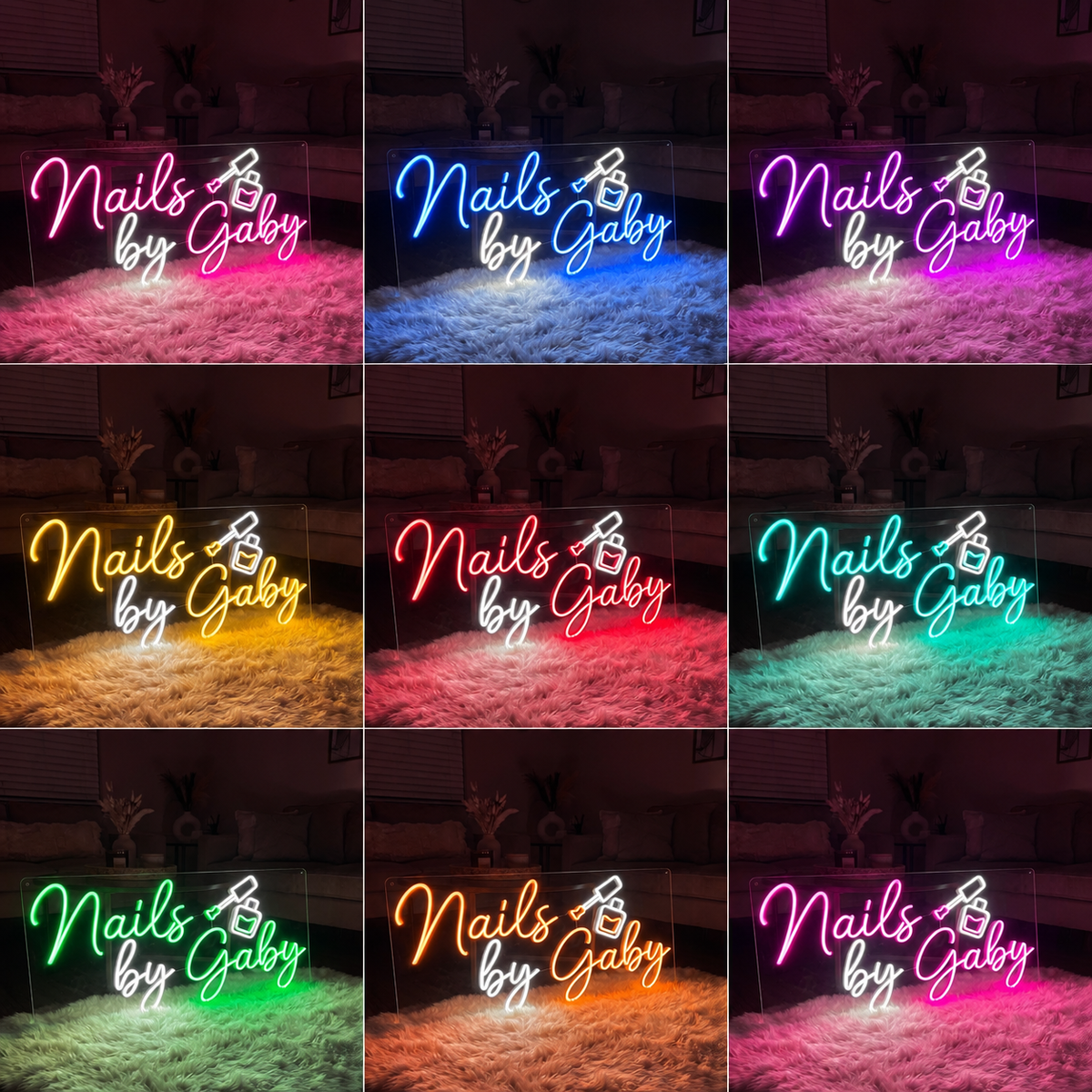 Nails By Gaby LED Neon Sign - Shineneon