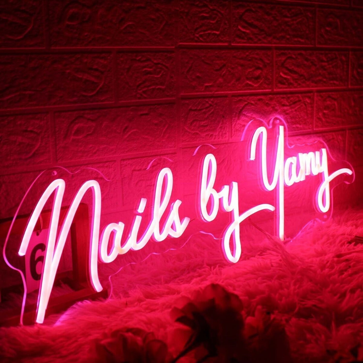 Nails By Yamy Red Led Neon Sign - Shineneon