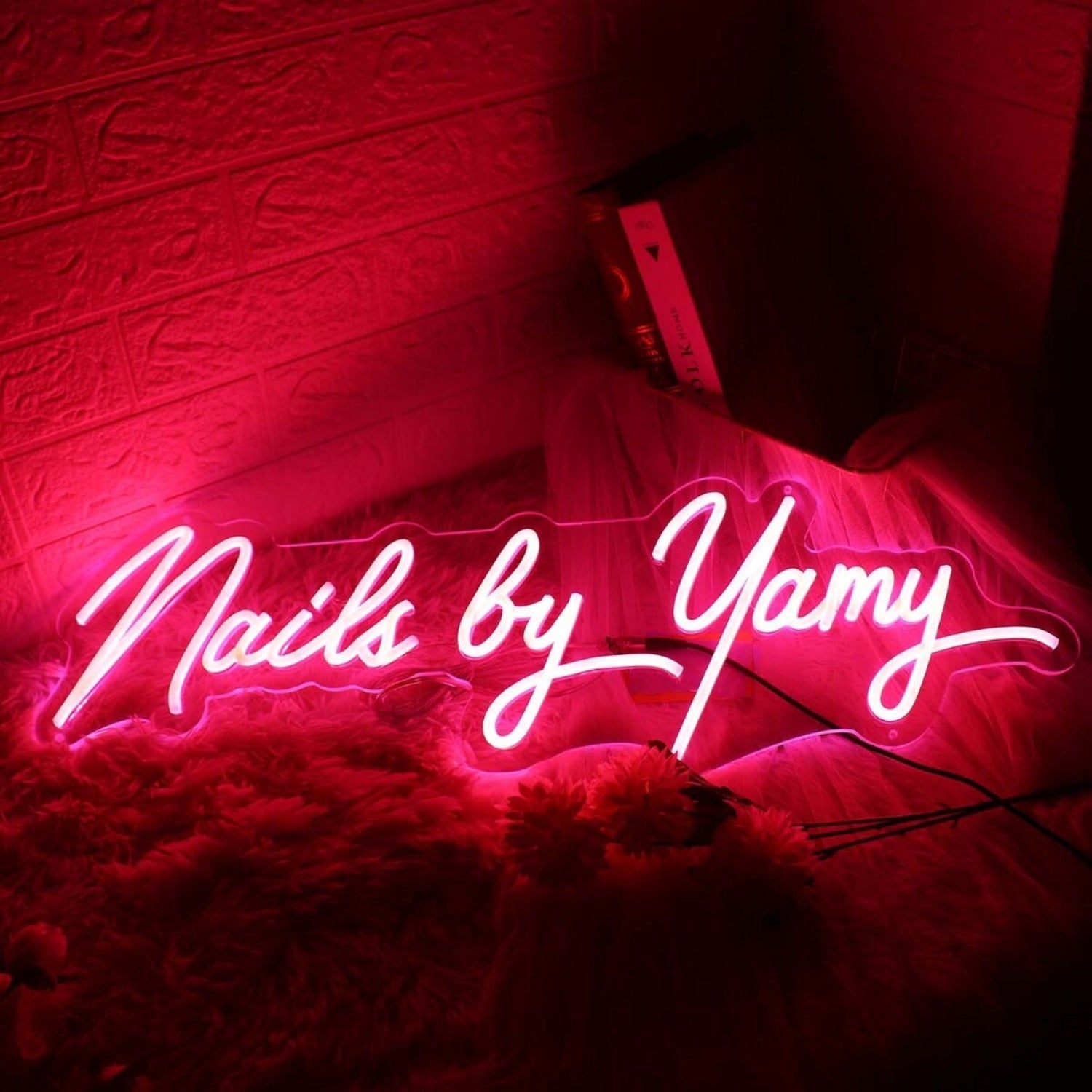 Nails By Yamy Red Led Neon Sign - Shineneon
