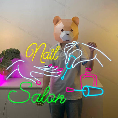 Nails Led Neon Sign Nail Salon Led Neon Sign | Shineneon