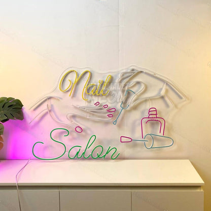 Nails Led Neon Sign Nail Salon Led Neon Sign | Shineneon