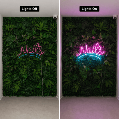 Nails LED Neon Sign Wall Neon Sign - Shineneon