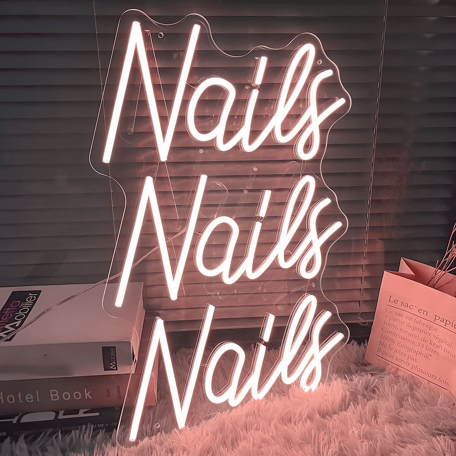 Nails Nails Nails Glow Up Your Salon Space With Neon | Shineneon