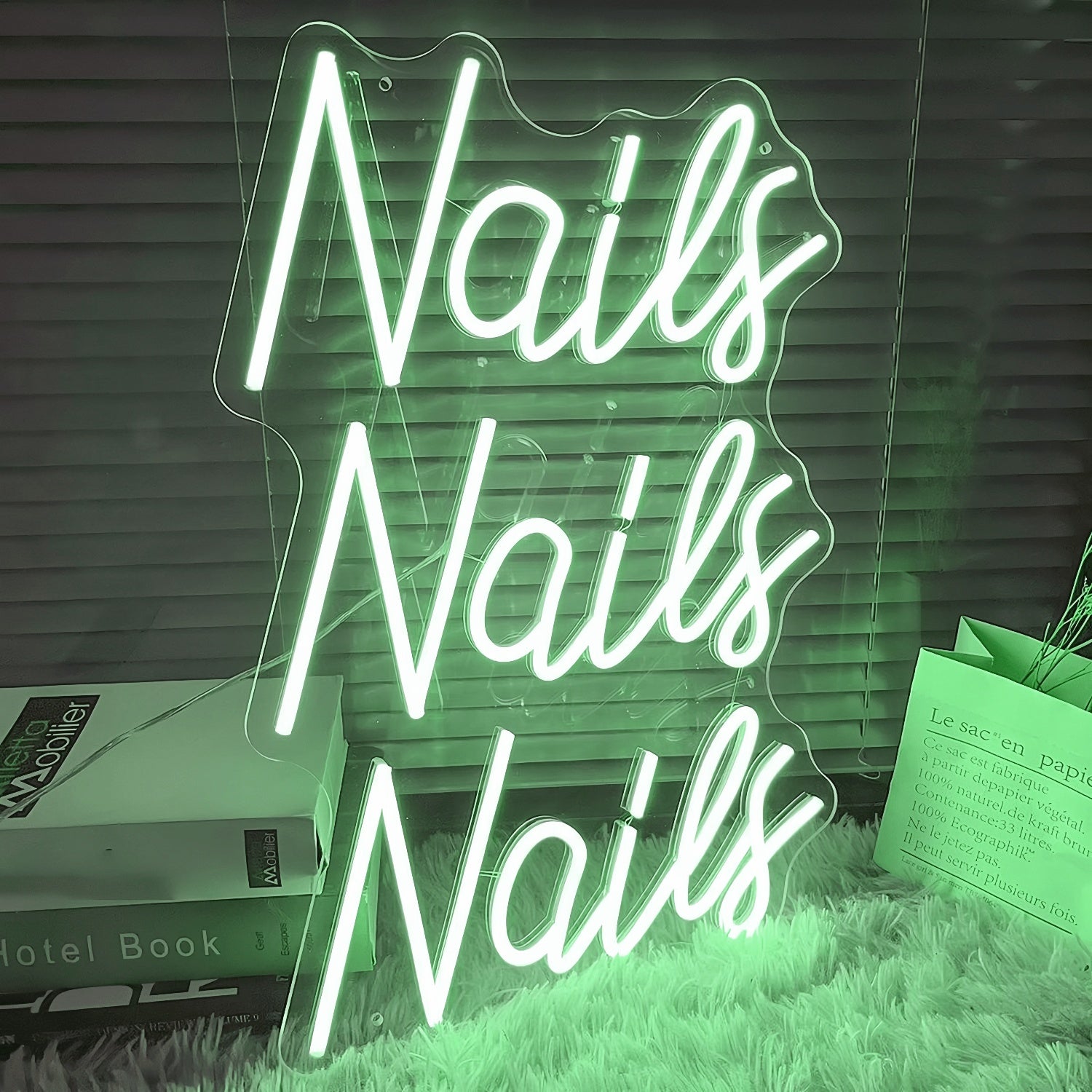 Nails Nails Nails Glow Up Your Salon Space With Neon | Shineneon