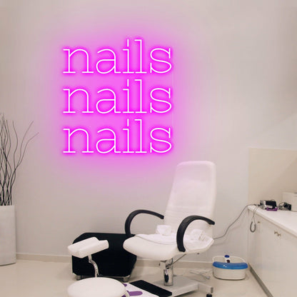 Nails Salon Add Elegance To Your Salon With Chic Neon | Shineneon