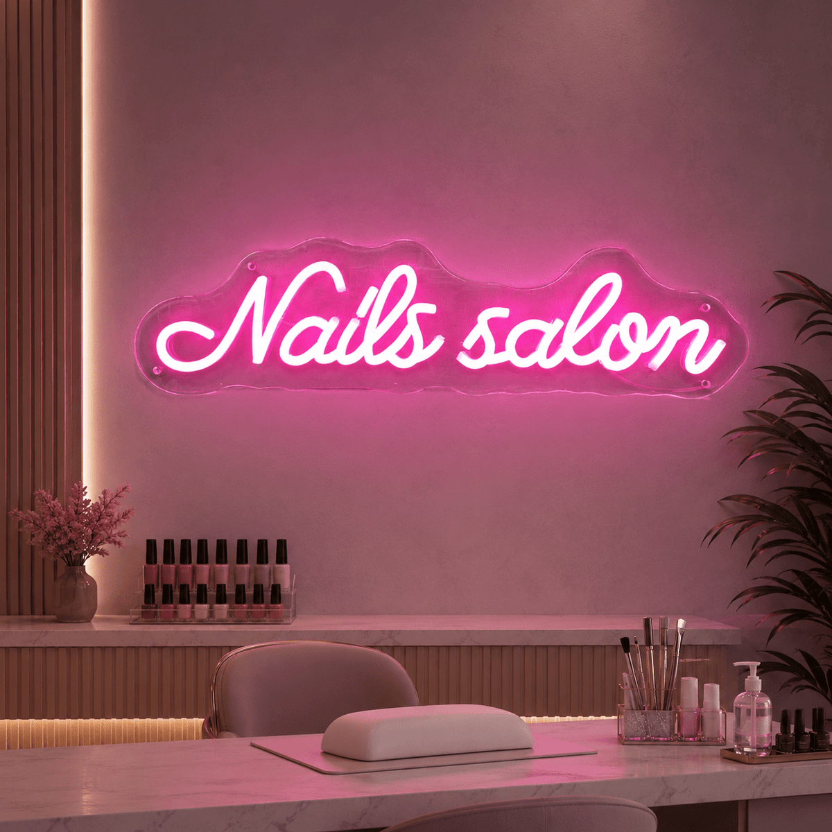 Nails Salon LED Neon Sign - Shineneon