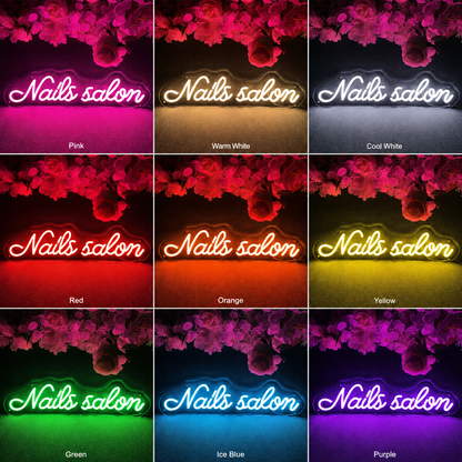 Nails Salon LED Neon Sign - Shineneon