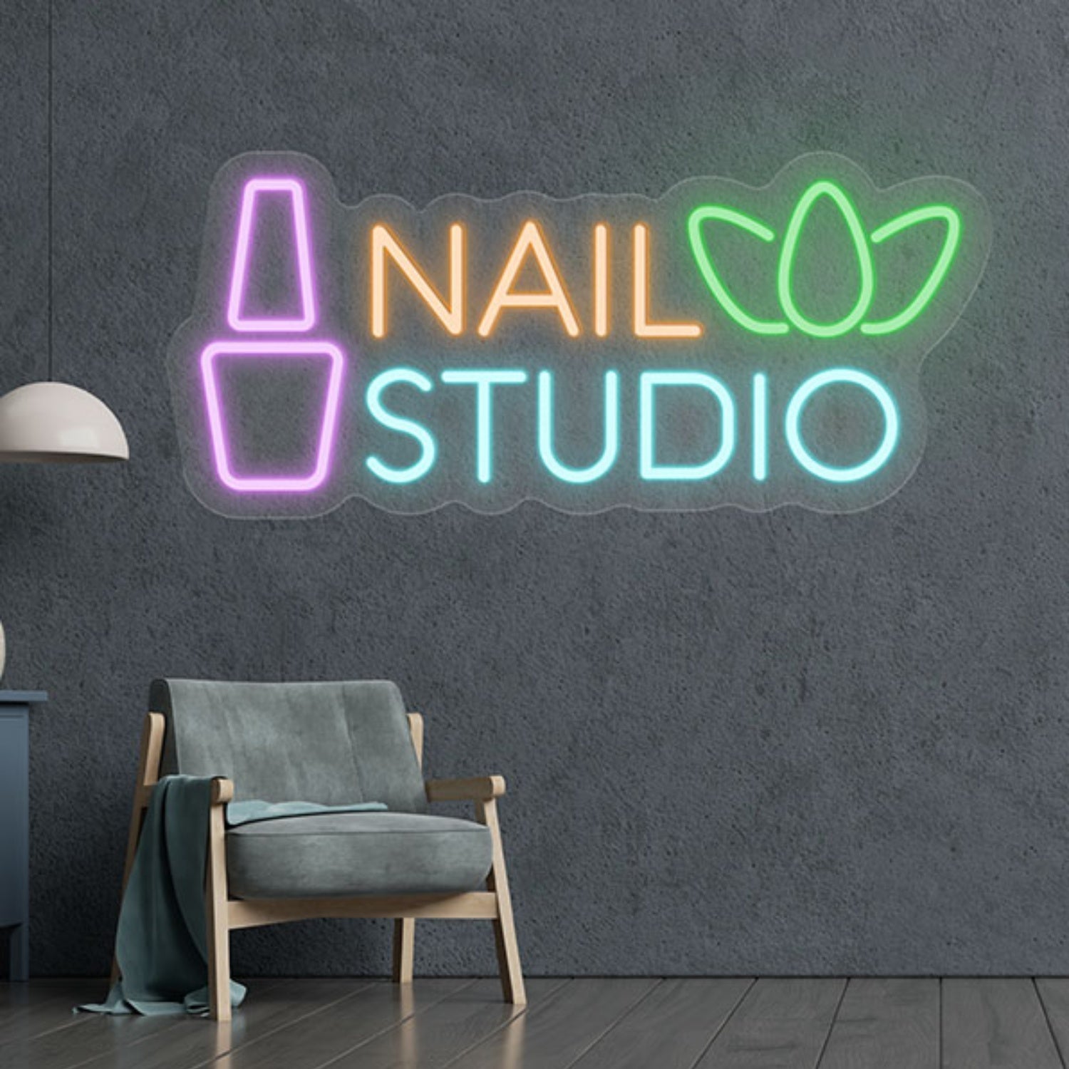 Nails Studio Neon Sign Wall Art Decor | Shineneon