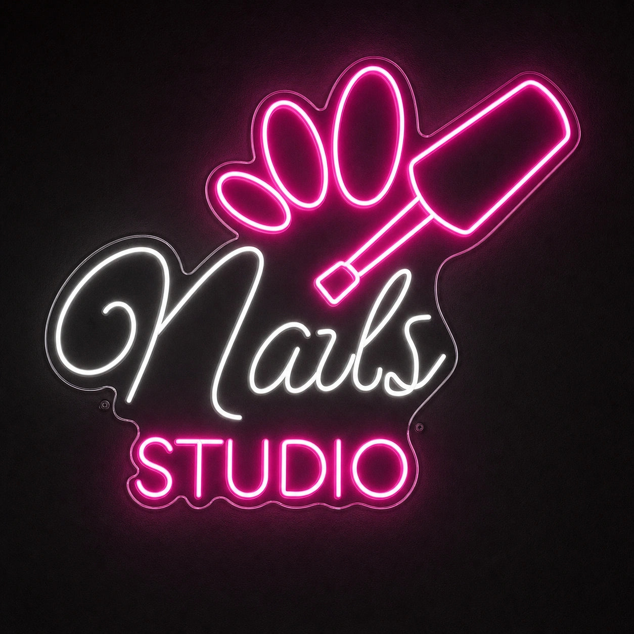 Nails Studio Wall Decor LED Neon Sign Garage Man Cave Neon Sign main product image