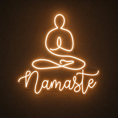 Namaste LED Neon Sign Garage Man Cave Neon Sign main product image