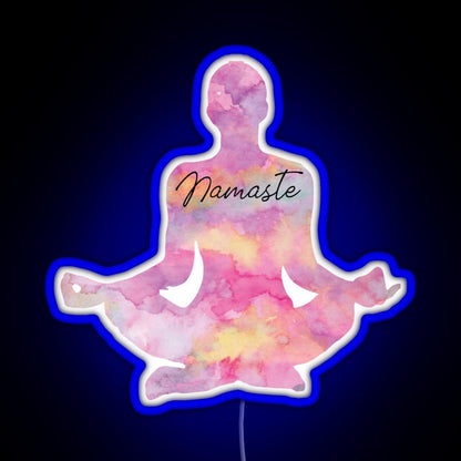 Namaste Rgb Neon Sign