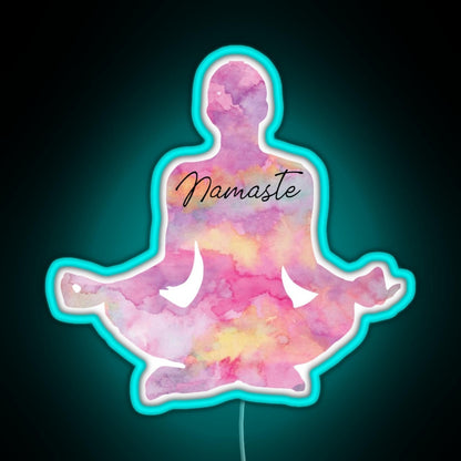 Namaste Rgb Neon Sign