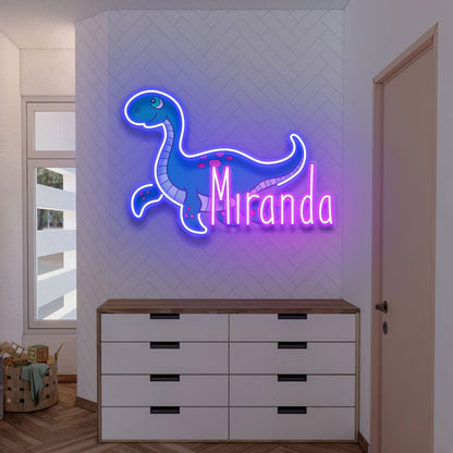 Name Dinosaur Gifts For Boys Custom Dinosaur Led Neon Sign - Shineneon