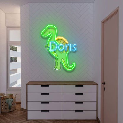 Name Dinosaur Gifts For Boys Custom Dinosaur Led Neon Sign - Shineneon