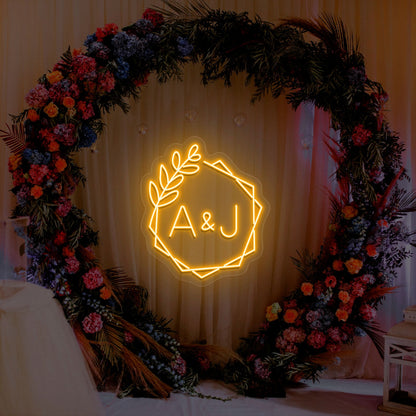 Name Initials Personalized Led Neon Sign | Shineneon