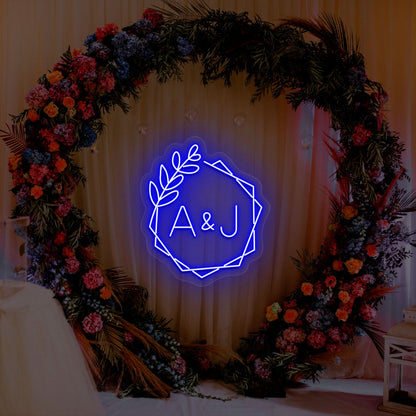 Name Initials Personalized Led Neon Sign | Shineneon