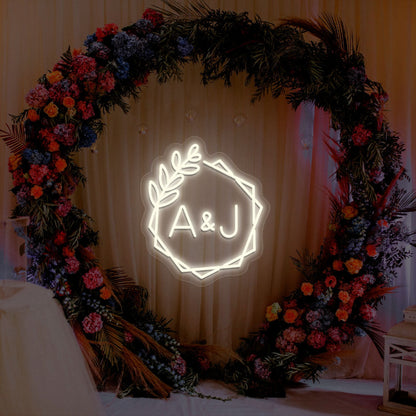 Name Initials Personalized Led Neon Sign | Shineneon