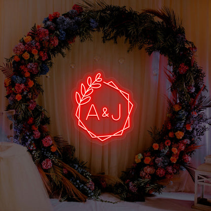 Name Initials Personalized Led Neon Sign | Shineneon