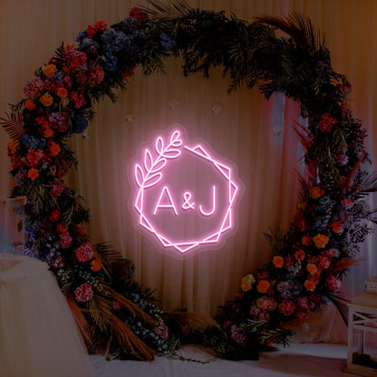 Name Initials Personalized Led Neon Sign | Shineneon