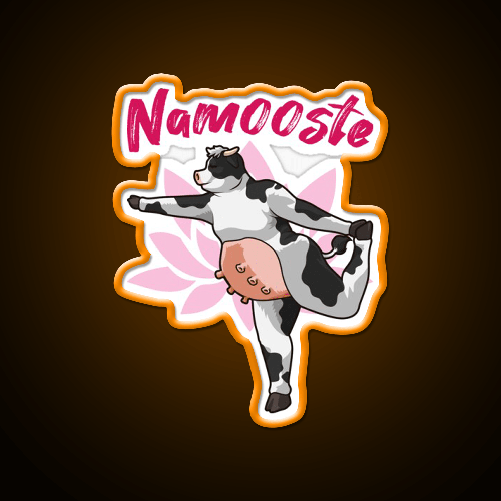 Namooste Yoga Led Neon Sign For Wellness Space Rgb Color - Shineneon