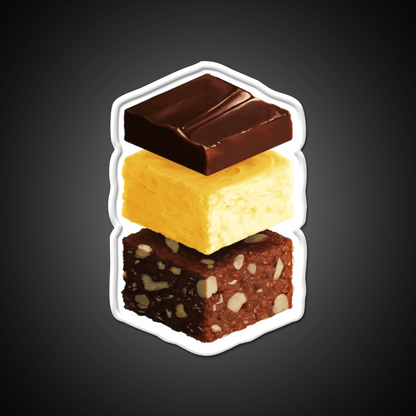 Nanaimo Bar Snack Food Led Neon Sign Rgb Color - Shineneon